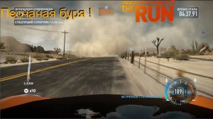 NFS THE RUN  Проезжаем песчаные бури !