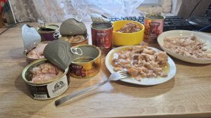 Пробую все мясные консервы с Чижика