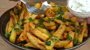 Запеченный картофель | Картофель фри | Картофель запеченный в духовке