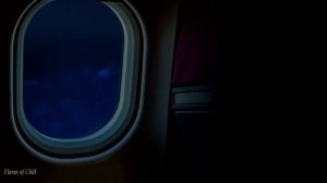 Белый шум ночного самолёта ✈️ Звуки бортпроводника | Учёба, отдых, сон