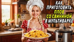 Как приготовить плов со свининой в мультиварке