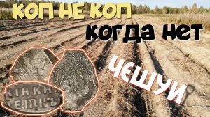 КОП НЕ КОП, КОГДА НЕТ ЧЕШУИ. ПОИСК СТАРИНЫ С ЭКВИНОКС 800.