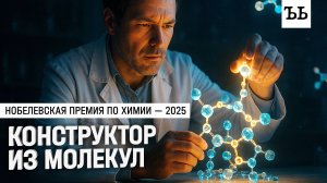 МОЛЕКУЛЯРНАЯ ГУБКА: за что дали Нобелевскую премию по химии в 2025-м