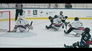 2 круг Высшая лига Дзержинск хоккей-следж