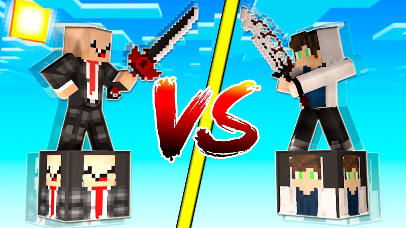 СУПЕР ЭПИК БИТВА:  ЛАКИ БЛОК НУБА vs ЛАКИБЛОК ПРО В МАЙНКРАФТ ! Кто Победит? смотреть онлайн