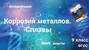 Урок 10.Коррозия металлов.Сплавы.