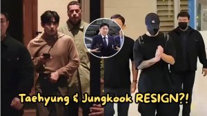Тэхён и Чонгук официально приняли шокирующее решение, BTS на грани!