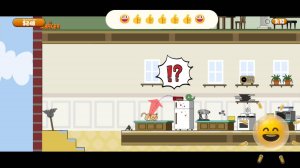 малыш комментирует игру, непослушный котик на кухне😂 #игры #маленькиеигры #котэ #котики