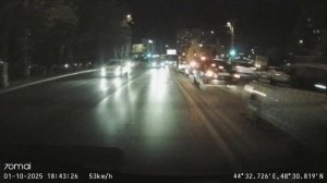 70mai A800SE - Ночь зад