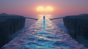 Merbridge to Eternity 🌅 2-Hour Luminous Ambience | Liquid Light & Twin Suns | Cinematic Soundscape