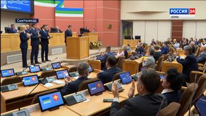 В региональном парламенте состоялось второе заседание I сессии Госсовета Коми VIII созыва
