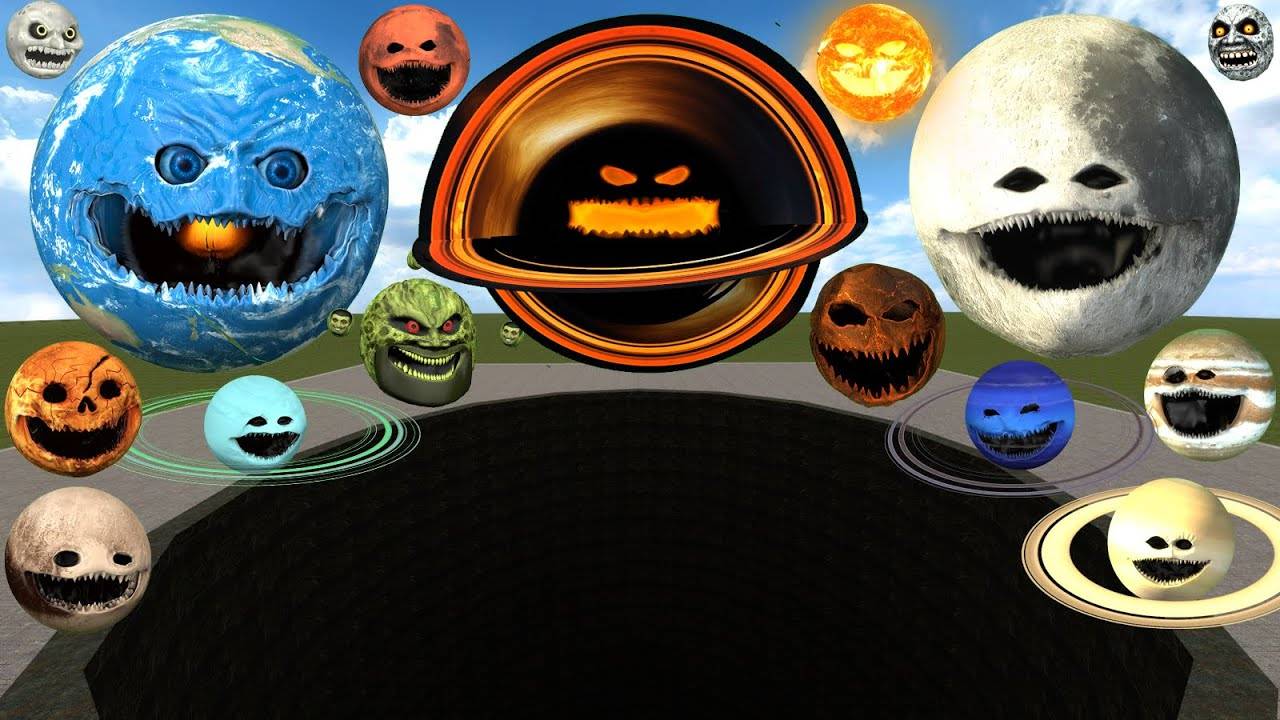 Уничтожьте всю семью космических ужасов в бездонной яме в гаррис моде смотреть онлайн