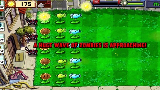 Прохожу PVZ 1 level 1-9