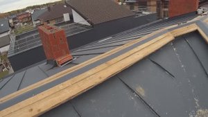 Объемные коньки на фальцевой кровле. Часть 2.