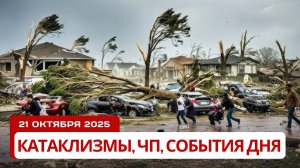 Новости Сегодня 21.10.2025 - Катаклизмы, ЧП, События Дня | США Россия, Китай Индия Европа