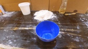 Гипс. Как  правильно замешать и как замедлить схватывание. Лимонная кислота.