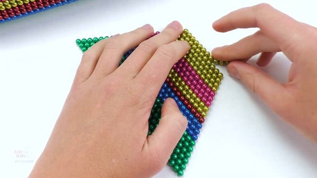 Как сделать Самолет из Магнитных шариков Неокуба - Играем с магнитными шариками смотреть онлайн