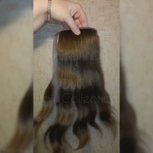 Объёмный ХВОСТ на ленте #накладнойхвост #натуральныйхвост #изделияизволос