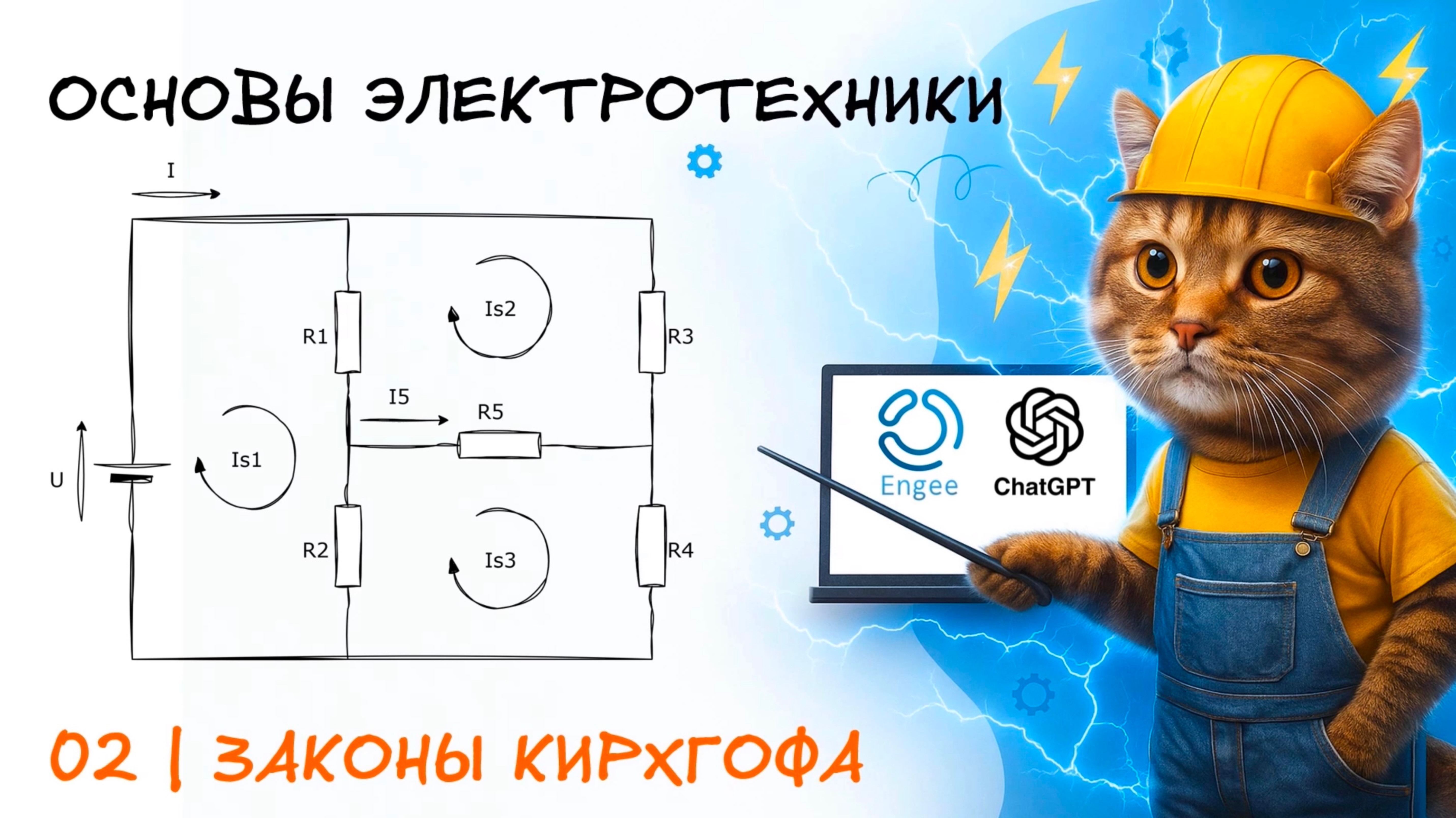 Основы электротехники. 2. Законы Кирхгофа. Линейные цепи постоянного тока