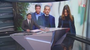 Бывший президент Франции Саркози прибыл в тюрьму в сопровождении кортежа / События на ТВЦ