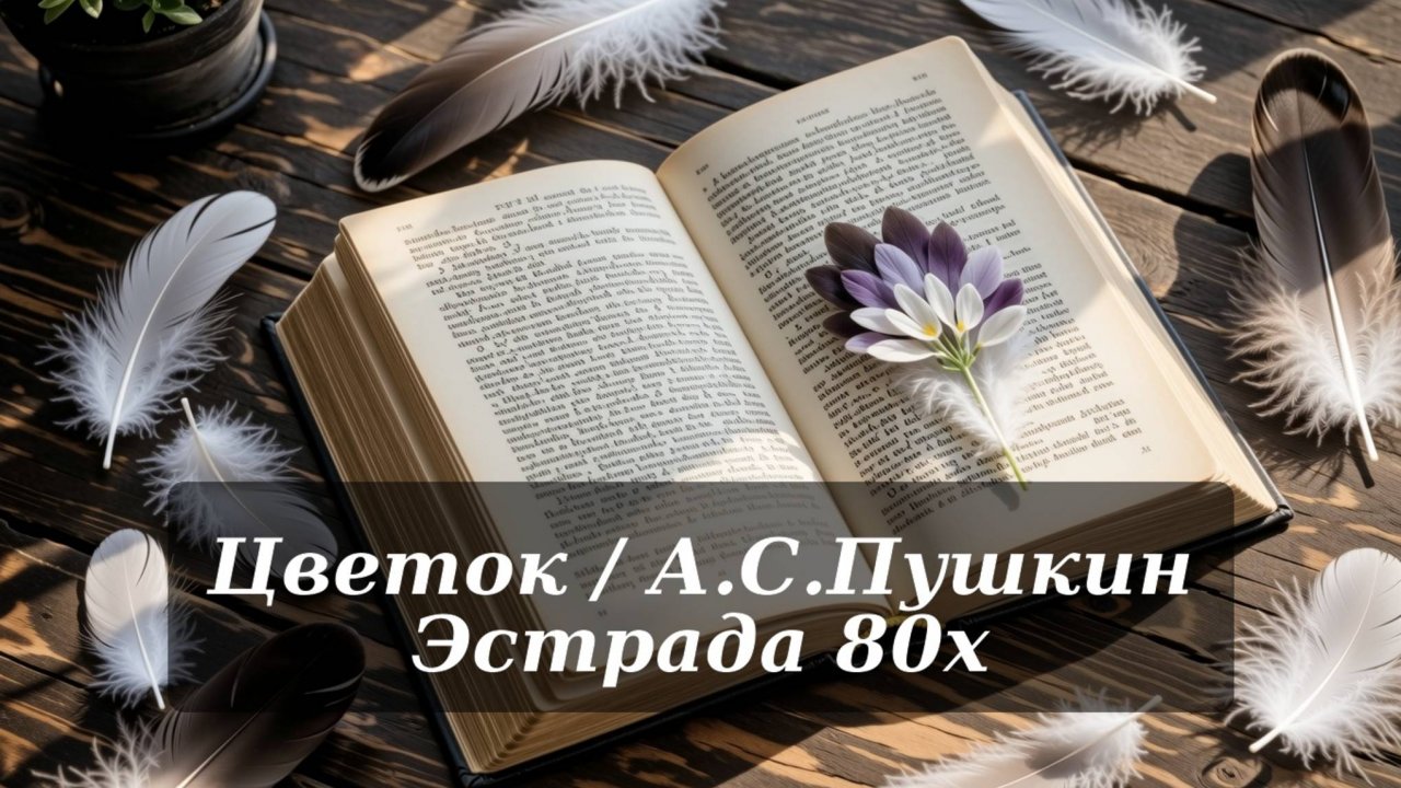 Стихи Пушкина в стиле Эстрада 80х