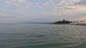 Пляж Агудзеры на рассвете