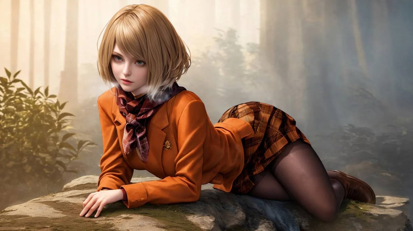 Переодеваем Эшли - Resident Evil 4 Remake - 3 серия