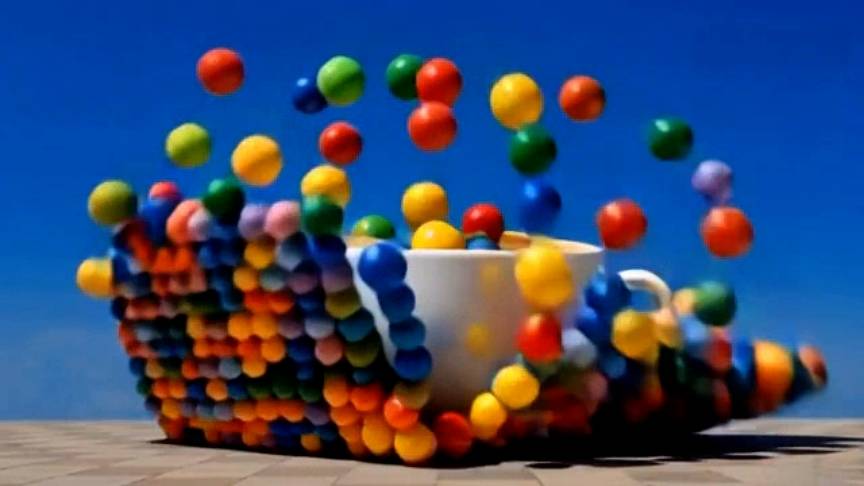 шарики - кофе