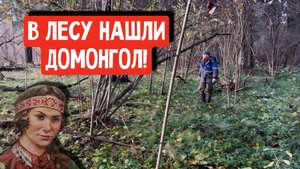 В ЛЕСУ НАШЛИ ДОМОНГОЛ!