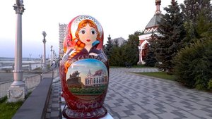 Самара набережная небольшая прогулка