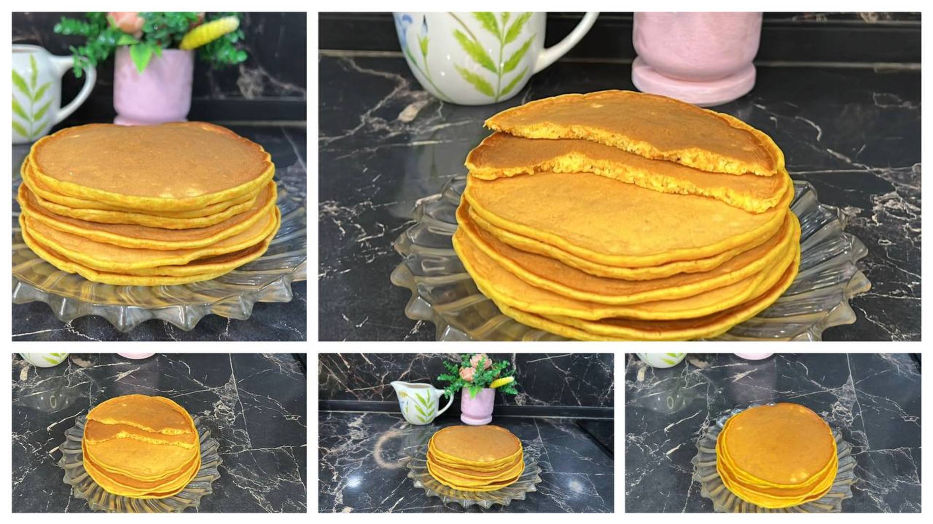 Панкейки с тыквой на кефире