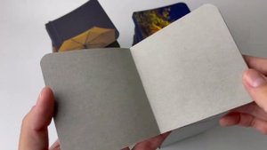 Блокноты 9 х 9 см с разными обложками