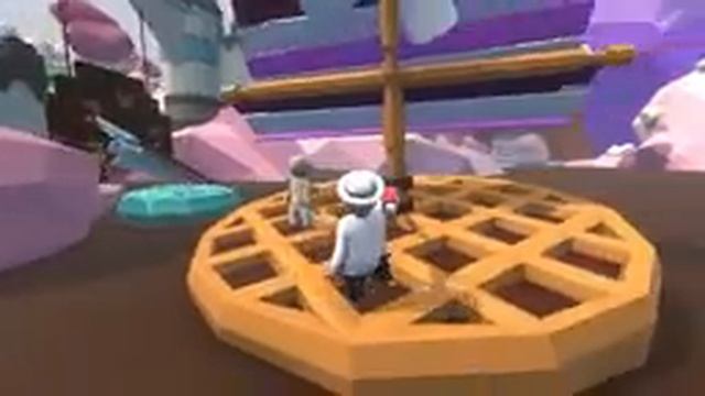 Пластилиновый Мир Майнкрафт! Мир Из СЛАДОСТЕЙ! Нуб и про! Minecraft! #2 Human: Fall Flat смотреть онлайн