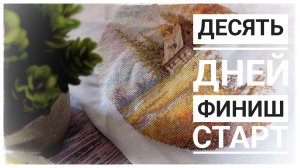 Десять вышивальных дней | Финиш и Старт | Вышивка крестом