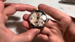 Дмитрий Бродниковский-часы Ракета-Bauhaus сапфир+сталь