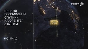 Спутник-демонстратор «Скиф-Д» стал первым на орбите 8 070 км