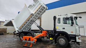 Мусоровоз с боковой загрузкой 20м3 на шасси JAC-350