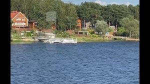 раннее утро с рубки теплохода