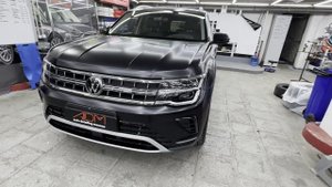 VW TERAMONT Полная оклейка кузова в матовый полиуретан