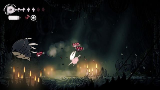 Hollow Knight Silksong - 09 Savage Beastfly boss fight/Дикая зверомуха сражение с боссом