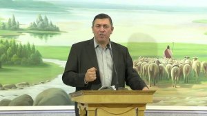"Чистая духовная пища и мир Божий." Проповедь.