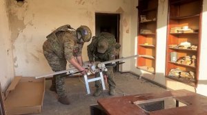 БПЛА самолетного типа "Молния". Краснолиманское направление.