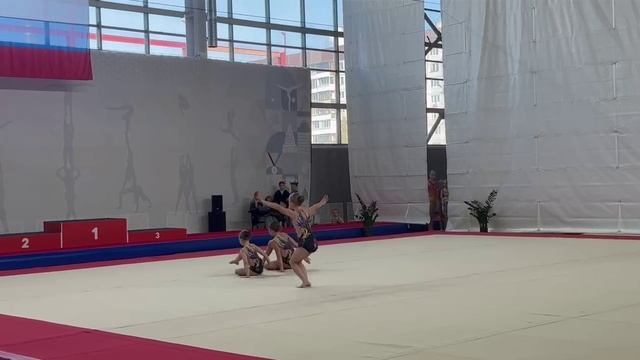 ТР 2 юношеский, Картенова Ника - Негина Мария- Бастрыкина София,КРОО ФСА, Комбинированное упражнение