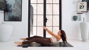 8 Min Pilates Deep Core & Waist Slow & Controlled Workout with Lilly Sabri