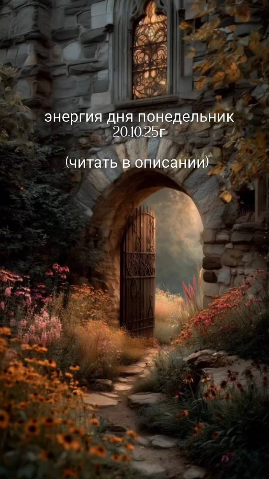 20.10.25г энергия дня понедельник