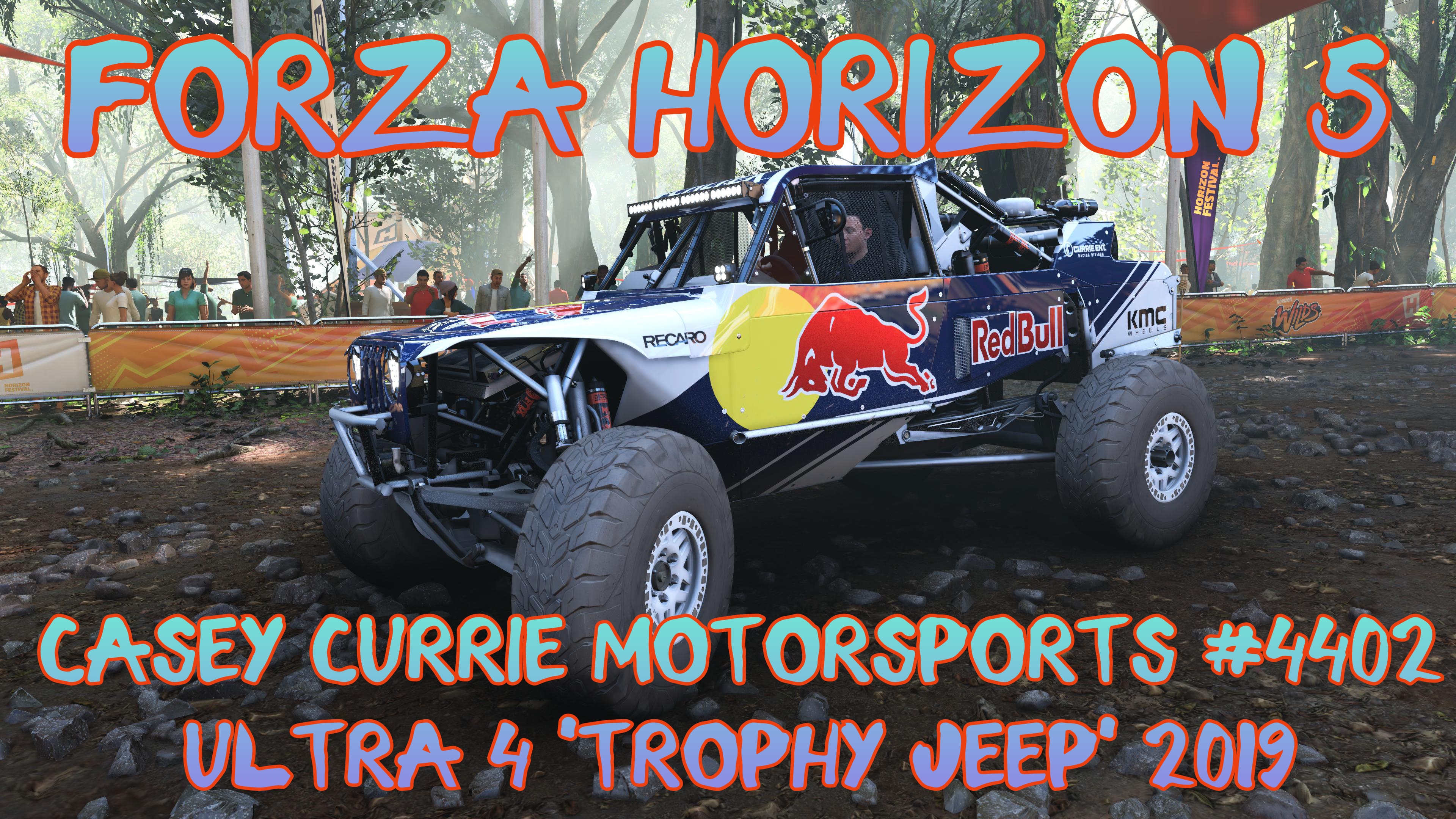 Дикая сила пустыни — Trophy Jeep 2019 покоряет Forza Horizon 7.