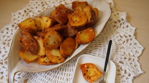 Корейская кухня: Картофель в карамели или камджа маттан (감자 맛탕)