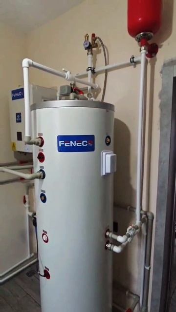 Отопление дома 100м2 с помощью теплового насоса воздух-вода.mp4 смотреть онлайн