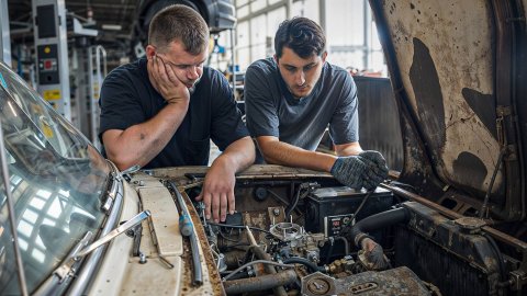 Старый Москвич не так прост. Нужна помощь!