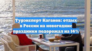 Турэксперт Каганов: отдых в России на новогодние праздники подорожал на 14%